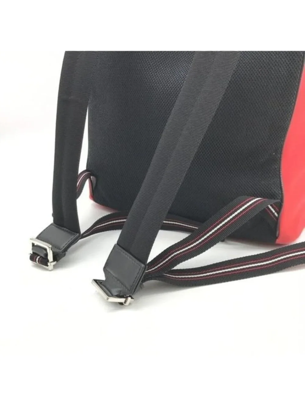 Christian Dior Leather and Canvas Bumblebee Leather Backpack with the Rucksack